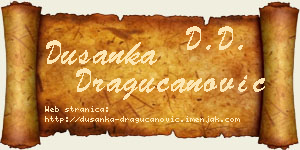 Dušanka Dragucanović vizit kartica